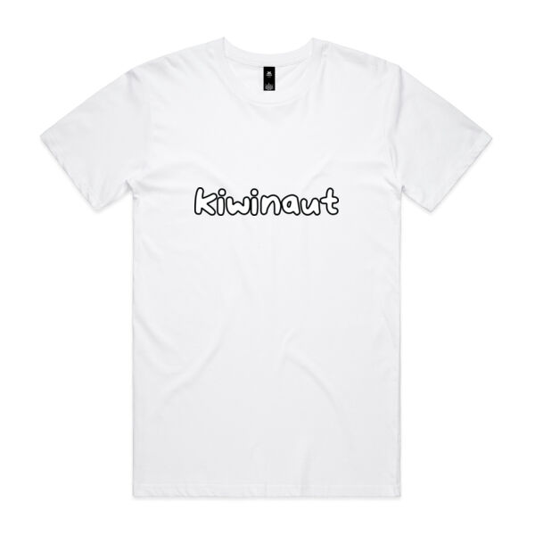Kiwinaut Monochrome Edition - Mens Staple T-Shirt Thumbnail